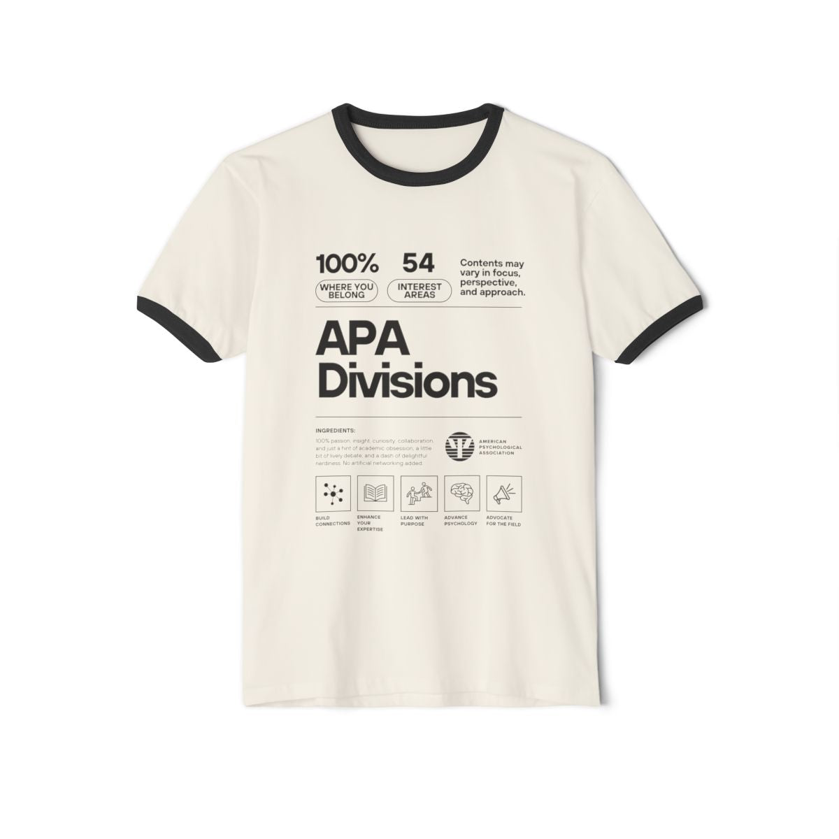 APA Divisions Ringer Tee