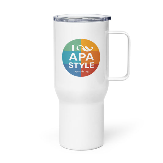 APA Style Travel Mug With Handle