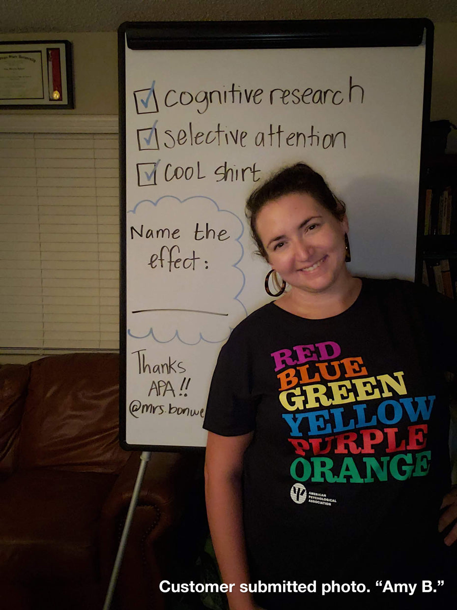 Stroop Effect T-Shirt - Slim Fit