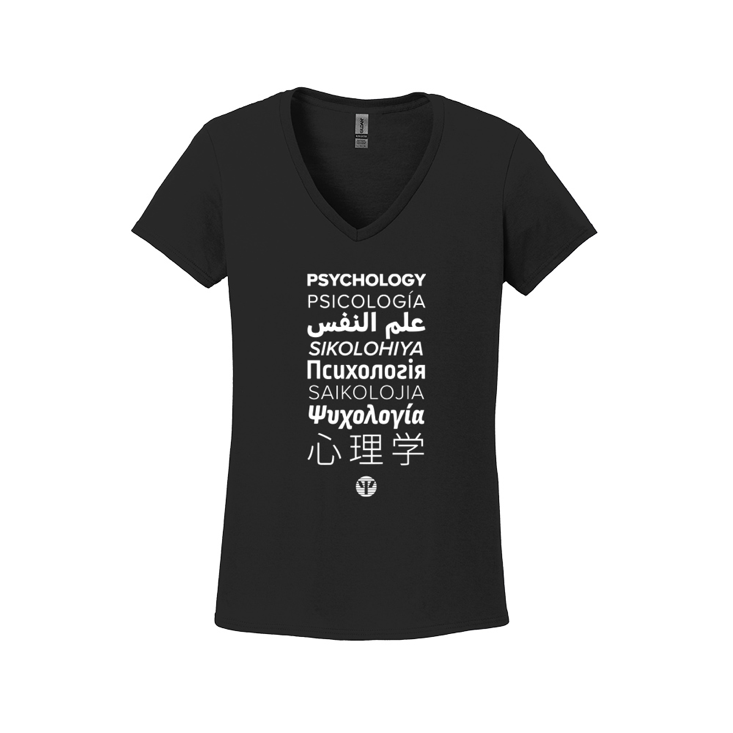 Psychology Around The World T-Shirt – Slim Fit