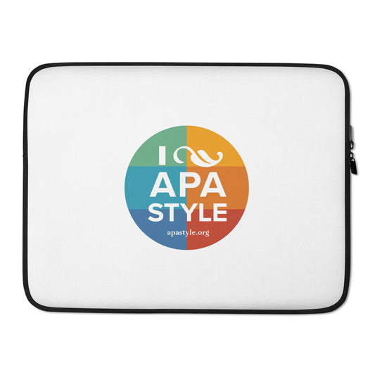 APA Style Laptop Sleeve