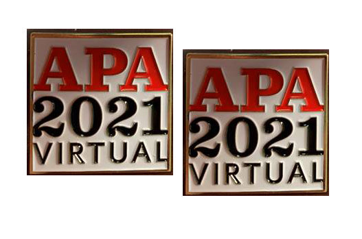 APA 2021 Convention Pin 2-Pack