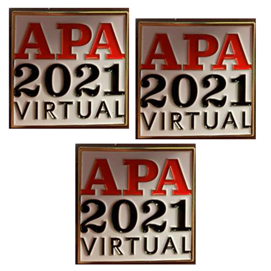 APA 2021 Convention Pin 3-Pack