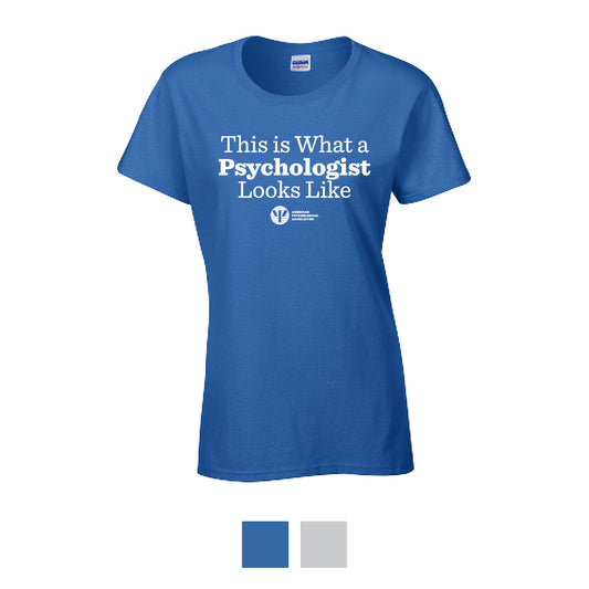 This is What a Psychologist Looks Like T-Shirt – Slim Fit