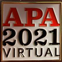 APA 2021 Convention Pin