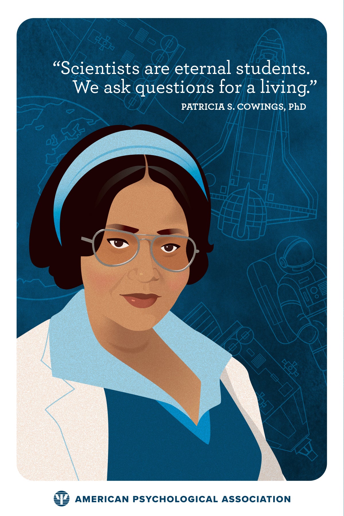 Groundbreaking Women of Color Psychologists Postcards
