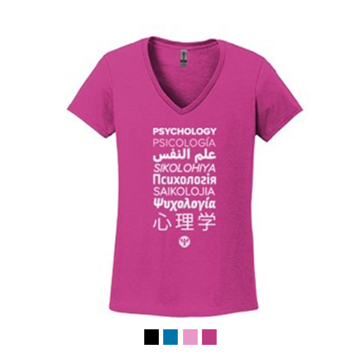 Psychology Around The World T-Shirt – Slim Fit