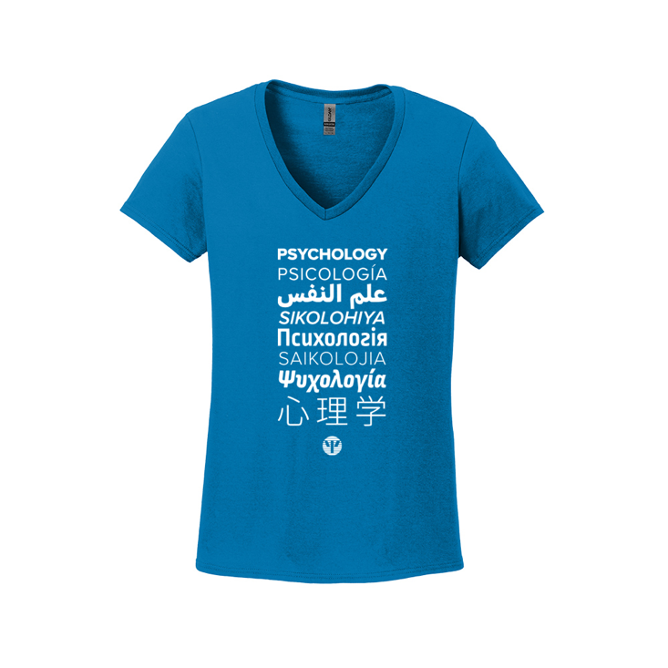Psychology Around The World T-Shirt – Slim Fit